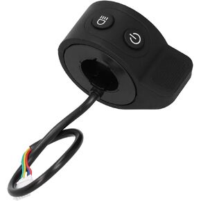 Thumb Throttle Scooter Accelerator, Electric Scooter Integrated Switch Finger Button Throttle Brake for Scooter Replacement