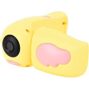 Kids Camera, Handheld Digital Video Camera Gifts for Boys and Girls, 12MP 720P Toddler Video Recorder,Rechargeable Toy Camera Kids Camcorder for Children (Yellow)
