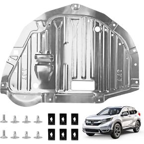 Engine Splash Guard Under Car Shield Cover Board Compatible with Honda Civic 2016 2017 2018 2019 2020 2021, Replace 74110-TBA-A00, 90674-TY2-A01