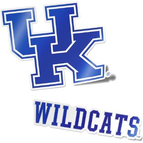 University of Kentucky Wildcats UK Wildcats Sticker Vinyl Decal Laptop Water Bottle Car Scrapbook (4 Inch Set V1)
