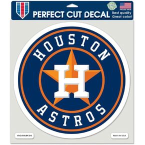 ملصق ملون من Wincraft MLB Houston Astros 79922013، مقاس 8 بوصة × 8 بوصة، أسود in Saudi Arabia
