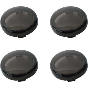 Turn Signal Lights Lens Cover Compatible with Harley Dyna Fatboy Softail Road Glide