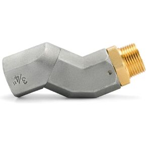 Fuel Hose Swivel - Universal 3/4 Inch NPT with 360 Rotating Connector for Fuel Transfer Pump, Tank, and Nozzle