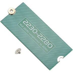 MECCANIXITY M2+ M.2 NGFF/NVME Length Extend Adapter 2230-2280 Only SSD Extension Bracket Card Plate PCB Board for PC Computer Case