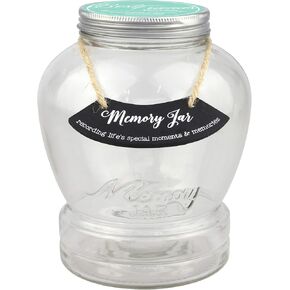 برطمان ذاكرة بيست فريندز؛ تذكارات فريدة للرجال والنساء؛ أفكار هدايا مدروسة لأعياد الميلاد وعيد الميلاد؛ تأتي المجموعة مع 180 تذكرة وغطاء مزخرف in Kuwait