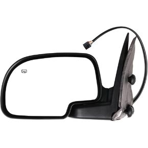 ECCPP Towing Mirror for 2000-2002 For Chevy Avalanche Suburban Tahoe For GMC Yukon XL Power Heated Left Driver Side Mirror GM1320249 128-02973L 15179836