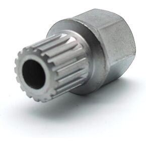 TMAX Abc0/10Pt Wheel Lock Lugnut Anti-Theft Lug Nut Screw Removal Key Socket S3057 for Vw Audi
