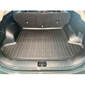 Premium Cargo Liner for Kia Sportage X Pro SX Hybrid 2023-2024 Equipped with Subwoofer - 100% Protection - Custom Fit Car Trunk Mat - Black Cargo Mat - 3D Shaped Laser Measured Trunk Liners