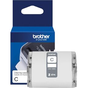Brother Genuine CK-1000~2 (1.97") 50 mm Wide x 6.5 ft. (2 m) Cleaning Roll for Brother VC-500W Label and Photo Printers