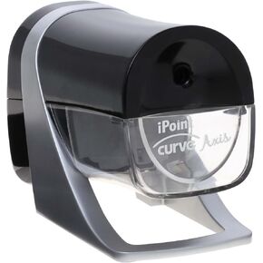 Westcott iPoint Curve Axis Electric Heavy Duty Pencil Sharpener (15512), Single