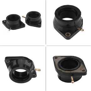 2Pcs Motorcycle Intake Manifold Carburetor Boot for V-Star 1100
