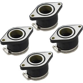 Left Right Carburetor Intake Boot 4G0-13596-02-00 Replacement for Suzuki Gs850 Gl G 1980-1983 Set of 4