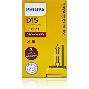 D1S - PHILIPS 4300K XenStart OEM HID/Xenon Replacement bulb 85415C1 35W DOT Germany - Pack of 1 by ALI