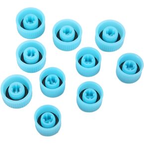 Air Conditioning Valve Caps 10Pcs AC System Charging Port Caps High/Low Side A/C Refrigerant Port Cap Air Conditioning System Seal Kit Universal Air Valve Cap Dust Cover Set