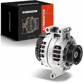 A-Premium Alternator Compatible with Chevrolet Colorado 2004-2006 & GMC Canyon 2004-2006 & Isuzu i280 2006, i350 2006, 2.8L 3.5L, 12V 100A CW 6-Groove Pulley, Replace# SG10S039, SG10S049