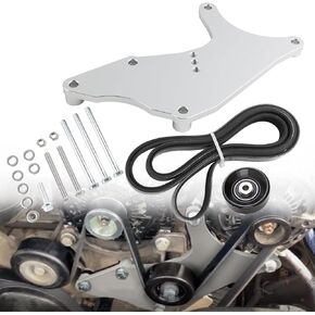 LS Truck Dual Alternator Bracket Kit Compatible with 1999-2013 4.8L, 5.3L, 6.0L, 6.2L Chevy Tahoe Suburban Silverado, GMC Yukon, Cadillac Escalade, Hummer H2
