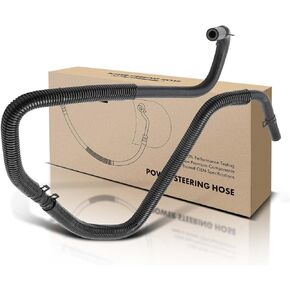 A-Premium Power Steering Return Hose Line Assembly Compatible with Ford F-250 F-350 F-450 F-550 Super Duty 2005 2006 2007 Hydroboost To Reservoir