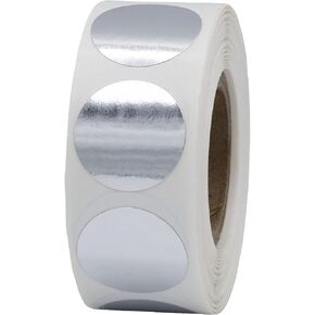 Aqua Color Coding Labels for Organizing Inventory 0.75 Inch Round Circle Dots 500 Total Adhesive Stickers On A Roll