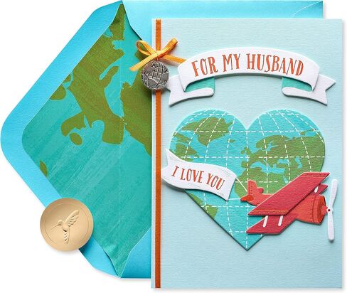 Papyrus Funny Birthday Card for Husband (Monkey Around) in Saudi Arabia