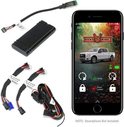 4G-LTE Vehicle Tracking & Smartphone Control - Remote Start App for Most Remote Start Systems - Omega Linkr-LT2, MyCar, Teleconnect, CarLink CL6 Equivalent in Saudi Arabia