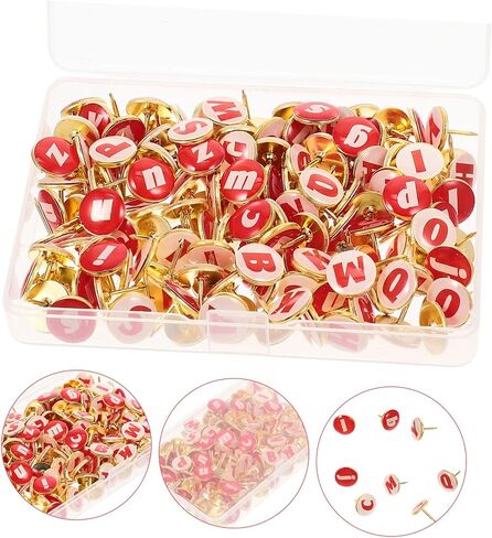 156pcs DIY Pushpins Letter Poster Home Points Fixing Clear Brad الفلين ملصقات الحائط حساسة دفع دبوس الإنجليزية القلب نشرة ديكور لإبرة صغيرة الزخرفية المحمولة شقة القياسية in Saudi Arabia