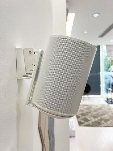 ynVISION.DESIGN Adjustable Wall Mount Compatible with Sonos ERA 100 Speaker - White in Saudi Arabia