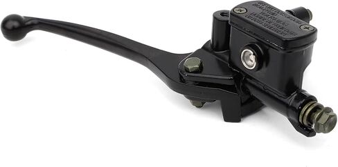 Motorcyle 7/8" 22mm Left Black Brake Master Cylinder for Chinese GY6 50cc 110cc 125cc 150cc Scooter ATV Quad Moped Pit Dirt Bike Parts 8mm Mirror Thread in Saudi Arabia