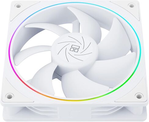 مروحة وحدة المعالجة المركزية Thermalright TL-S12 مقاس 120 ملم، موصل 4pin PWM مروحة تبريد صامتة لحالة الكمبيوتر ARGB مع محمل S-FDB، ما يصل إلى 1500 دورة في الدقيقة مراوح تبريد سوداء in Saudi Arabia