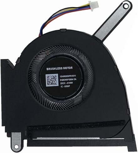 مروحة تبريد جديدة بديلة لوحدة المعالجة المركزية + وحدة معالجة الرسومات لـ ASUS TUF Dash (2022) F15 FX517 FX517ZC FX517ZR RTX 3050 3050Ti Series FP85 DFS5K22305283E 13NR0950P01011 FP86 DFS5K22115371E 13NR0950P02011 DC5V 0.5 أ in Saudi Arabia