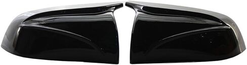 Mirror Cap Covers Ox Horn Style Compatible with Tesla Model 3 2017-2023,Add-on Type Side Mirror Cover Cow Horn Look (Carbon Fiber Pattern) in Kuwait