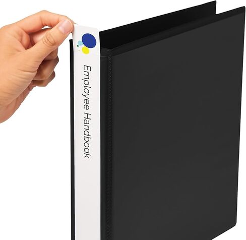 حشوات العمود الفقري من Avery-Dennison 89105، سعة 1-1/2 بوصة، 25/PK، أبيض in Kuwait