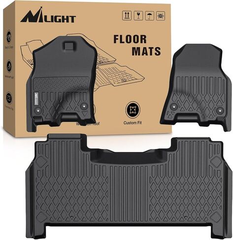 سجادات أرضية Nilight TPE لعام 2019 2020 2021 2022 2023 Dodge Ram 1500 Classic Crew Cab، 2012 2013 2014 2015 2016 2017 2018 Ram 1500 2500 3500، بطانات أرضية شديدة التحمل تناسب جميع الأحوال الجوية in Saudi Arabia