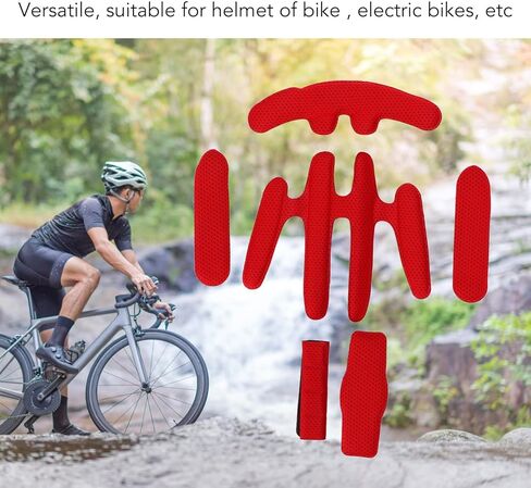 مجموعة وسادات إسفنجية لخوذة ركوب الدراجات من VBESTLIFE، مجموعتان من مجموعة حشو الخوذات مع بطانة خوذة الدراجة بخطاف وحلقة لركوب الدراجة الكهربائية in Kuwait
