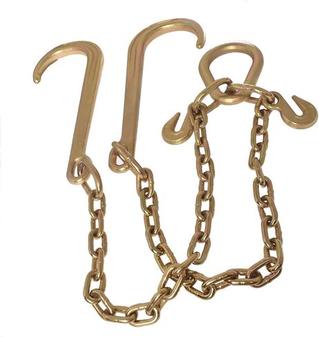 Labwork 5/16X2 G70 سلسلة سحب J-Hooks V-Chain لاستبدال شاحنة مسطحة حامل هادم التراجع in Saudi Arabia