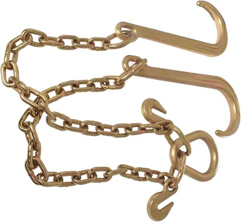 Labwork 5/16X2 G70 سلسلة سحب J-Hooks V-Chain لاستبدال شاحنة مسطحة حامل هادم التراجع in Saudi Arabia