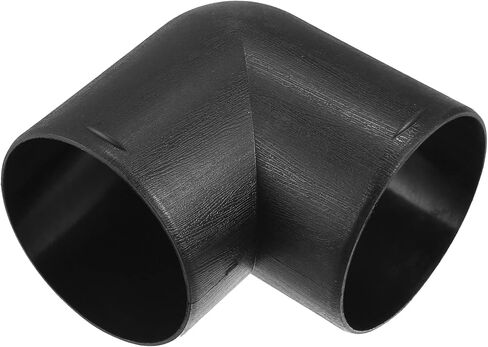 Car Air Diesel Heater Duct Car Heater Warm Air Ducting Pipe Elbow Outlet Connector 2.95'' 75mm OD Black in Saudi Arabia