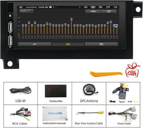لترقية الراديو Chrysler Dodge Jeep Plymouth 1974-2003، نظام ملاحة ستيريو Android 13، وحدة المعالجة المركزية 6.8 بوصة رباعية النواة، Carplay وAndroid Auto، كاميرا مجانية in Kuwait
