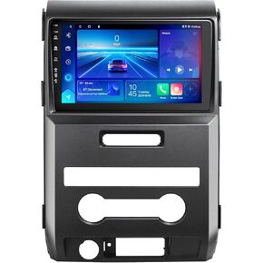 5G(WiFi6) Car Stereo for Ford F150 F-150 2009-2012 Android 13 with Wireless CarPlay Android Auto, 9 inch IPS Touchscreen Car Radio Player with 1080P Backup Camera/FM/SWC