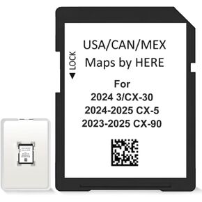 2025 Latest Version Upgraded Navigation SD Card Map Compatible with CX-30/3, 2024-2025 CX-5, 2023-2025 CX-90 USA/CAN/MEX (15)