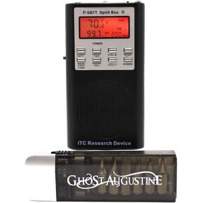 SB7T Spirit Box Paranormal Research Device with Ghost Augustine Flashlight