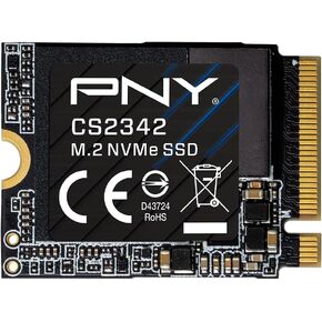 PNY CS2342 1TB Gen4 PCIE NVME M.2 2230 3D NAND SSD-ما يصل إلى 7300/6000 ميجابايت/ثانية-PC/LAPTOP/GAMING UPGRADE-مثالية لسطح البخار ، ASUS ROG Ally ، MSI CLAW-DRIVE-STATE INTROM