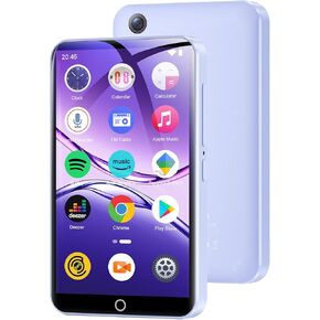 80GB MP3 Player with Bluetooth and WiFi, 4.02" HD Touch Screen MP4 Players with Camera, Android MP3 Player with Spotify, Deezer, Audible, App Store, Digital Music Player with Speaker, FM Radio