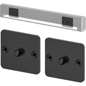 notiela Heavy-Duty Soundbar Wall Mount for Sonos Playbar Wall Mount Bracket for Space Saving - Durable Metal Mounting Bracket for Sonos Playbar Mount Under or Above TV Easy to Install