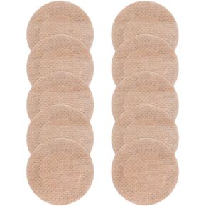 100pcs (50 Pairs) Nipple Covers for Men, Anti-Chafing Shields Running Nip Pasties Tape No-Show Disposable Guard Protector Sticker for Male Tanning Beds Sports Gym (Beige)