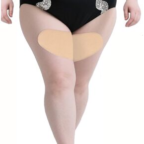 Inner Thigh Anti Chafing Friction Patches Tapes 10 Pcs Thigh Protectors from Chafing Thigh Inner Rub Pads for Women Girls
