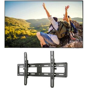Samsung QN75Q80CAFXZA 75 بوصة 4K QLED صفيف كامل مباشرة مع تلفزيون Dolby الذكي مع حائط جدار إمالة VMPL50A-B1 للحصول على أجهزة تلفزيون شاشة مسطحة 32 بوصة-85 بوصة (2023)