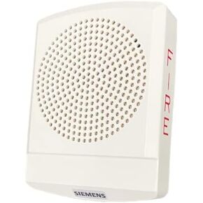 Compatible with Siemens SLSPWW-N - Speaker Wall Mount White No Lettering No Strobe