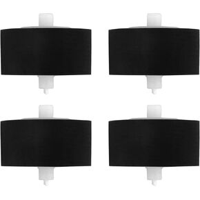 eMagTech 4Pcs Rubber Pinch Wheels RDP0055 Compatible with Technics RS-AZ6/AZ7/BX501/BX646/TR373 VCR Cassette Player Roller