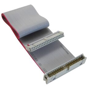 Cablesonline ، 2 بوصة 40 دبوس (2x20) 2.54mm-pitch IDC 40-wire شريط تمديد كابل IDE ، FR-4002M