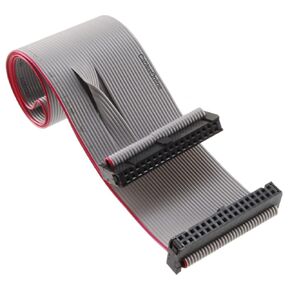 CablesOnline ، 20 بوصة 34 دبوس (2x17) 2.54mm-pitch كبل شريط محرك أقراص مرنة ، ث/تويست ، FF-220